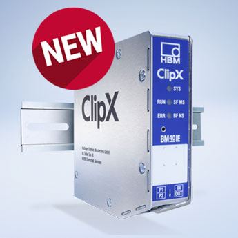 ClipX: Egycsatornás ipari mérőerősítő